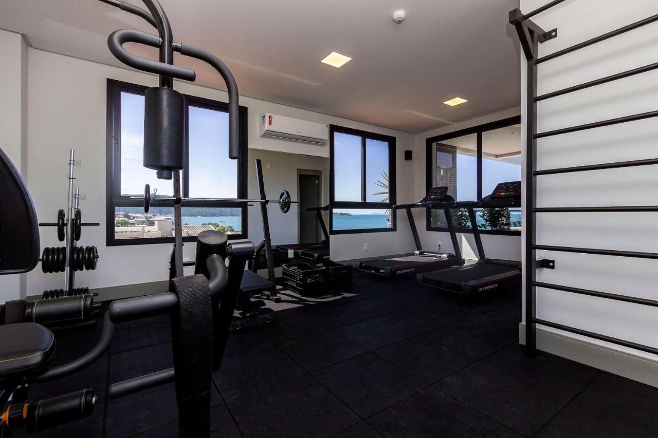 Aion Suites 302 - Lindo Apartamento Com Vista Para O Mar, A 60M Da Praia De Bombinhas, Com Piscina E Academia No Rooftop. 外观 照片