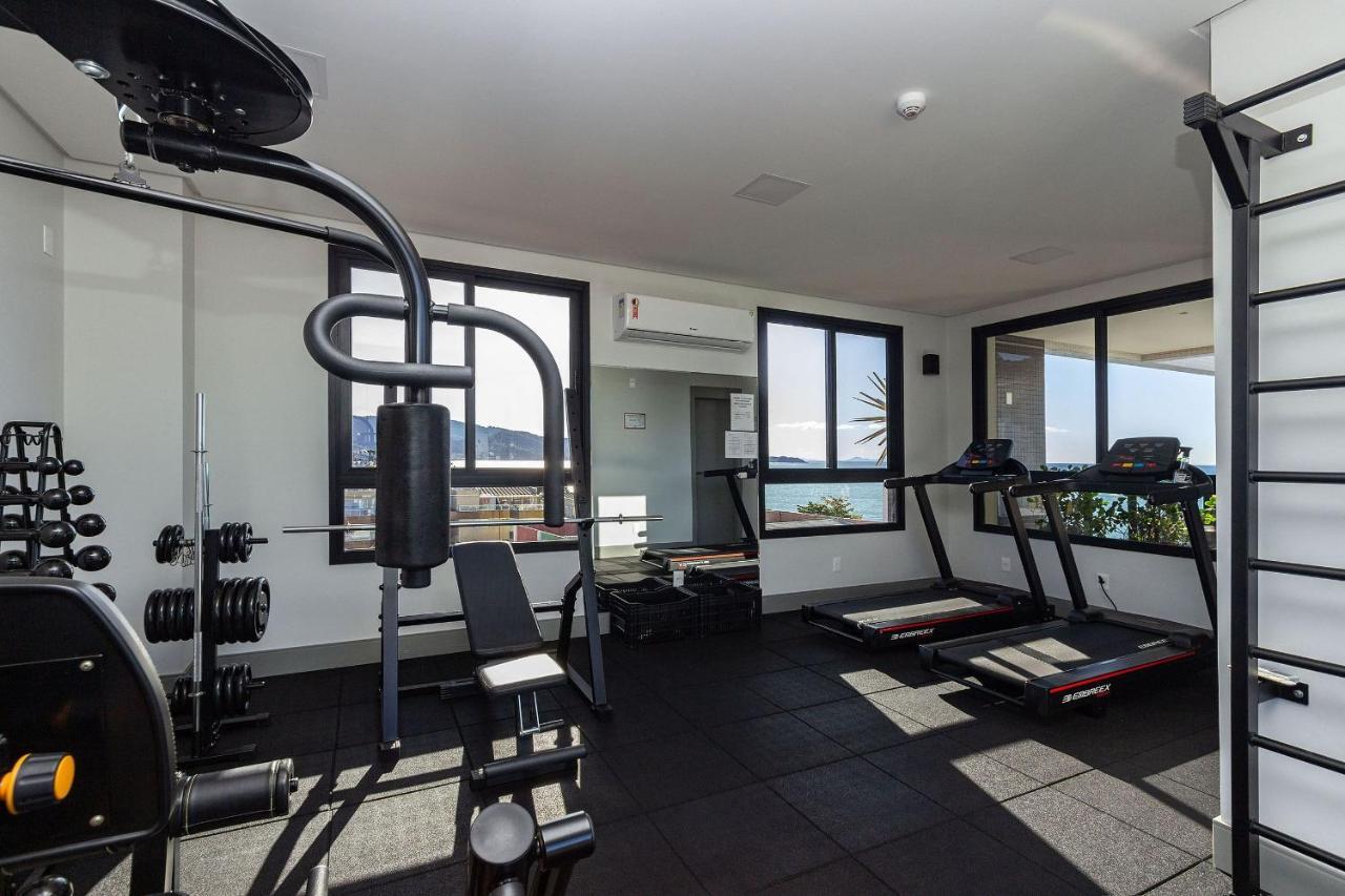 Aion Suites 302 - Lindo Apartamento Com Vista Para O Mar, A 60M Da Praia De Bombinhas, Com Piscina E Academia No Rooftop. 外观 照片